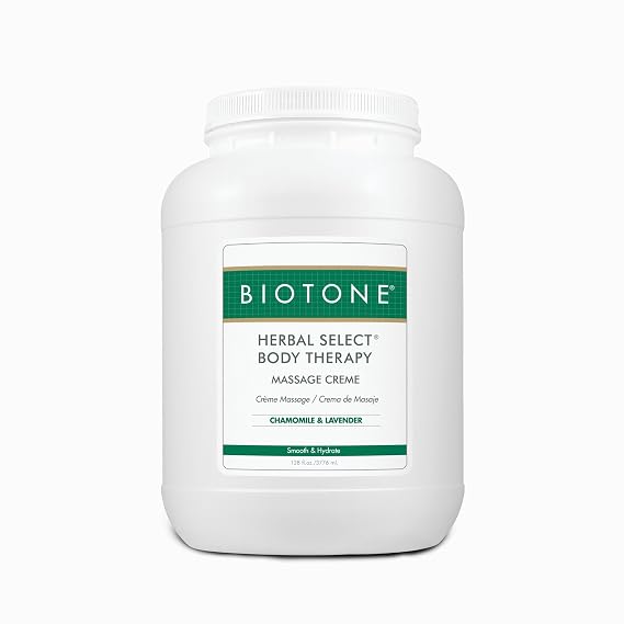 Biotone Herbal Select Massage Creme, 128 Ounce