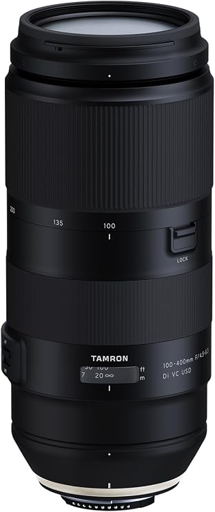 Tamron 100-400mm F/4.5-6.3 VC USD Telephoto Zoom Lens for Nikon Digital SLR Cameras
