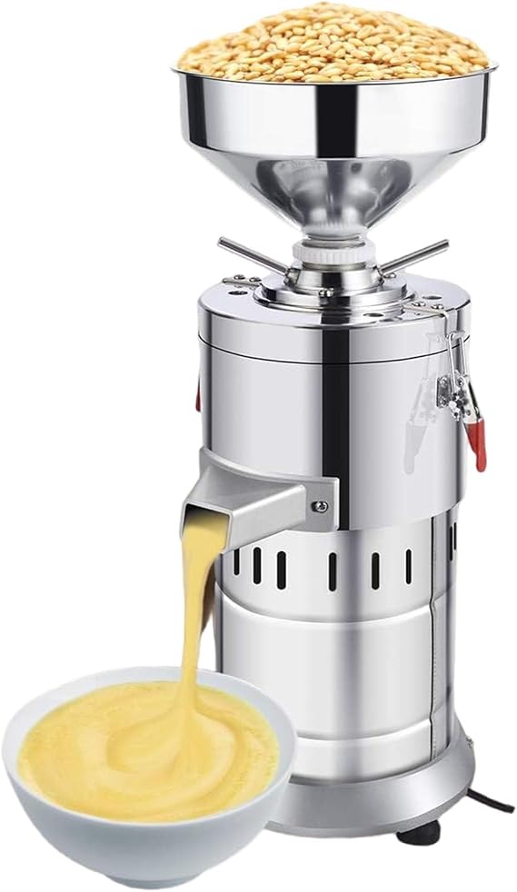 Peanut Butter Maker, Grain Mill Grinder, Stainless Steel Nut Pill Wheat Corn Herbs Spices & Seasonings Grinder, Electric Peanut Butter Making Machine, 1100W,220V
