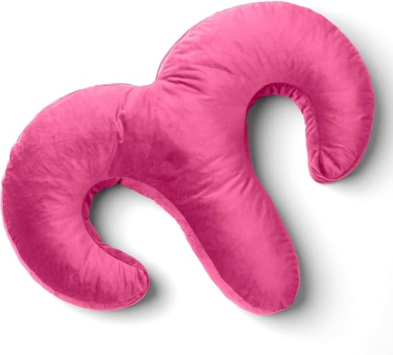 Liberator Arie Duo Spooning Pillow for Couples, Pink
