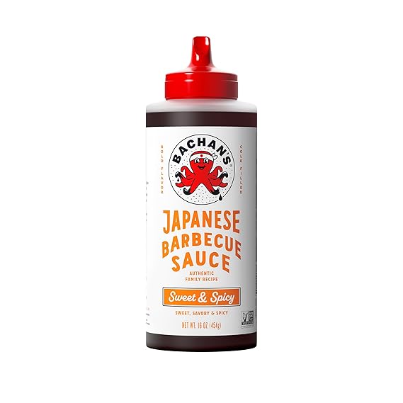 Bachan's Hot & Spicy Japanese Barbecue Sauce, 16 OZ