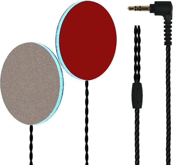 Ultra Thin Sleep Pillow Speakers 4mm Black(3.5mm Jack)