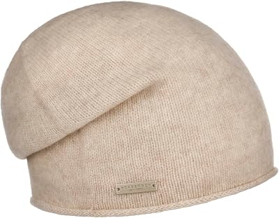 Seeberger Rolled Edge Cashmere Beanie Women