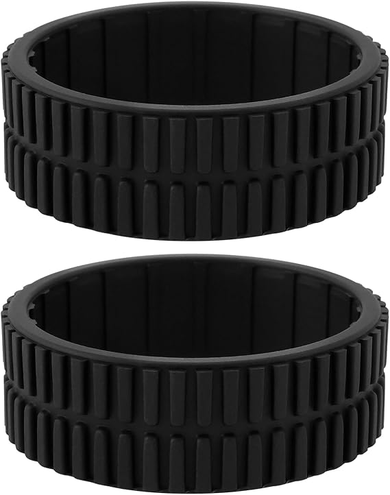 OTOTEC 2 Pcs Cleaning Robot Rubber Replacement Tires Compatible with i-Robot Braava Jet 240 241 244 Compatible with Mint 4200 4205 Robotic