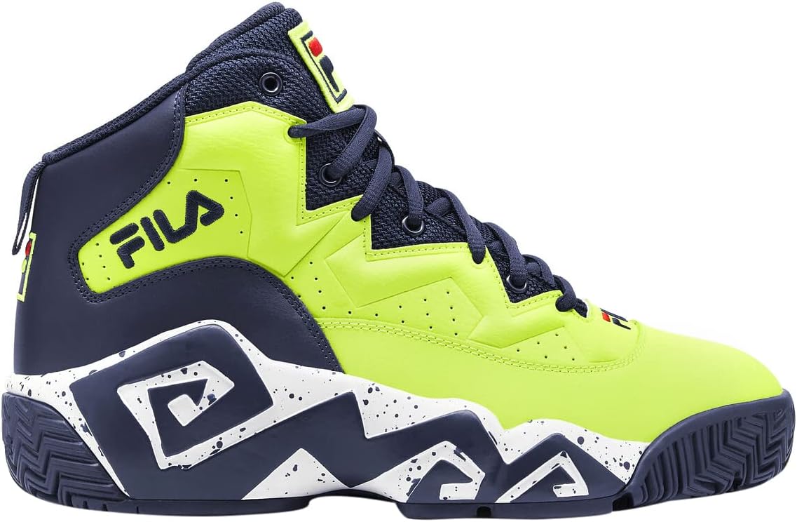 Fila Mens Lightweight Everyday Casual Mb Mid-top Basketball Sneakers