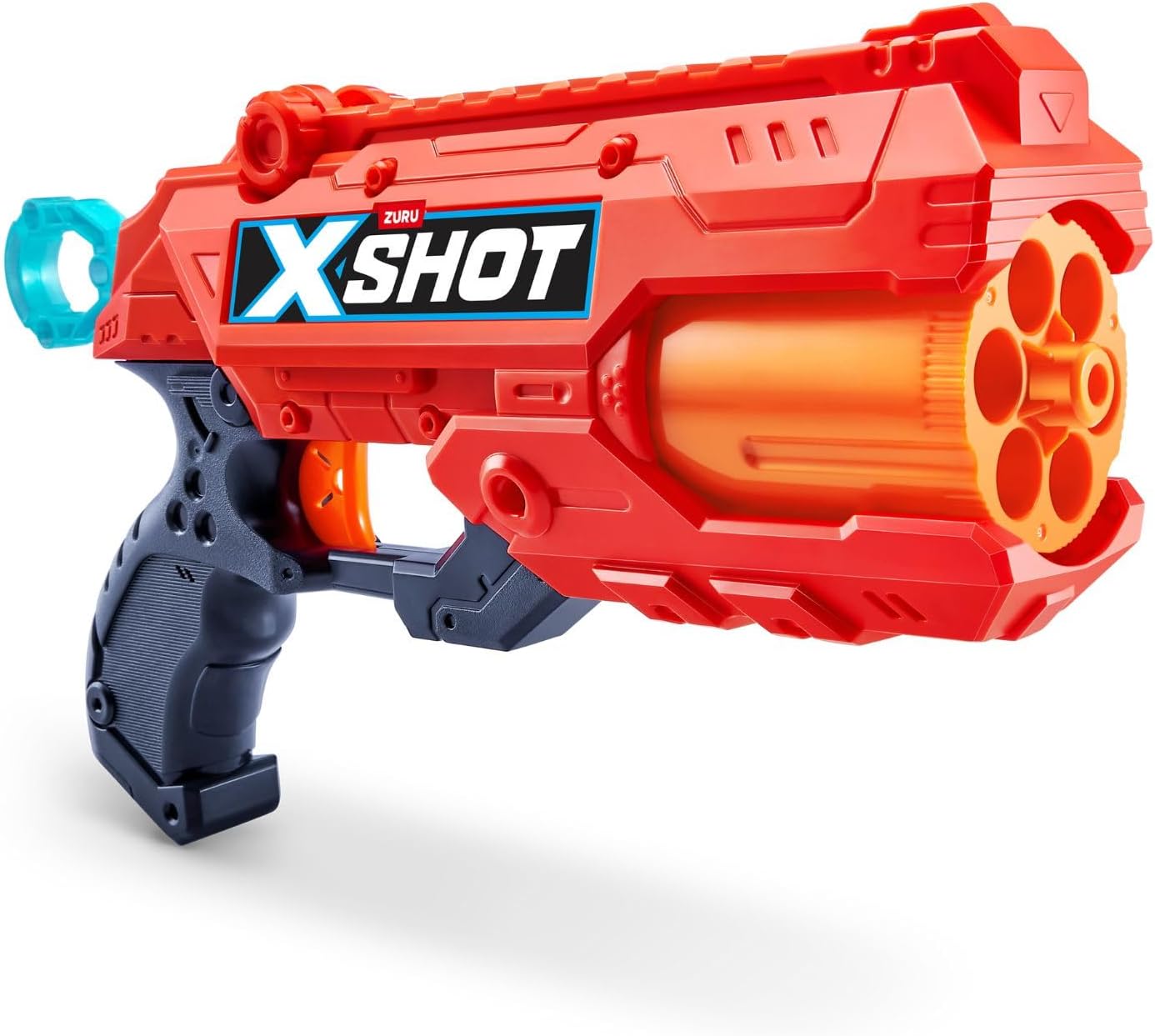 ZURU XSHOT Excel Reflex 6, Includes 12 Darts, Blaster Toy, Target Practice, Sponge Darts, 36433, Genuine Product