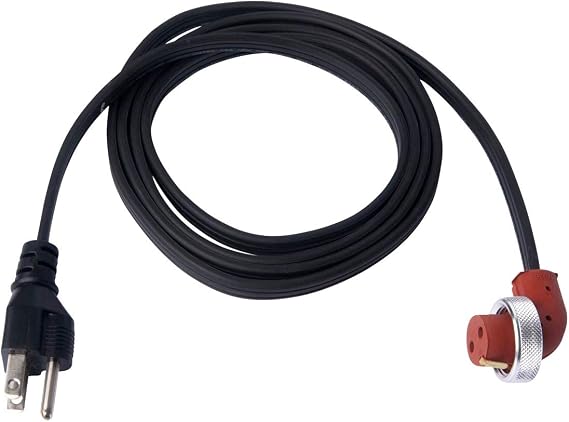 Zerostart 3600008 Replacement Cordset for Heavy Duty Immersion Heaters and Engine Block Heaters, 6-feet | 120 Volts | 120 Volts