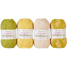 Herrschners Worsted 8 Wildflowers Yarn Pack