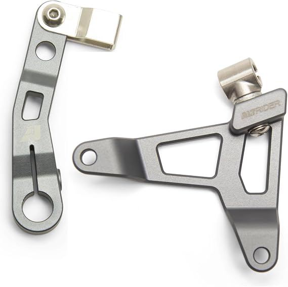 AltRider Easy Pull Clutch Arm Extension Compatible with Yamaha Tenere 700 /MT-07 /R7 (2019-2024) - High Endurance - Reduces Arms Fatigue & Improves Clutch Response - Extra Traction for Better Control
