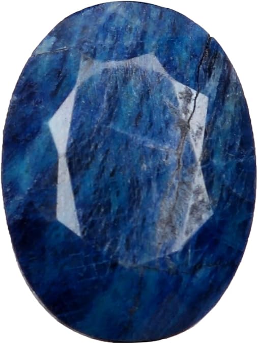 REAL-GEMS Loose Natural EGL Certified Blue Sapphire 12.5 Ct. Excellent Oval Cut Loose Gemstone AXG-502
