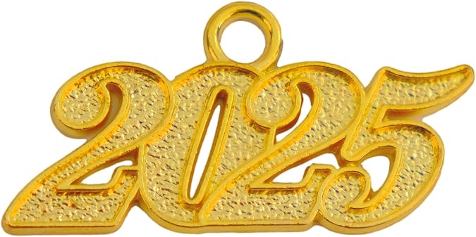 2026/2027 tassel charm,gold graduation charm 2027 for grad cap and tassels,4 Styles