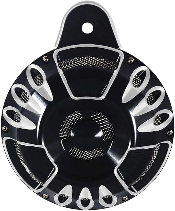 Harley Horn Cover Kit Cnc Cut Black Motorcycles Parts for Touring Big Twin Sportster XL