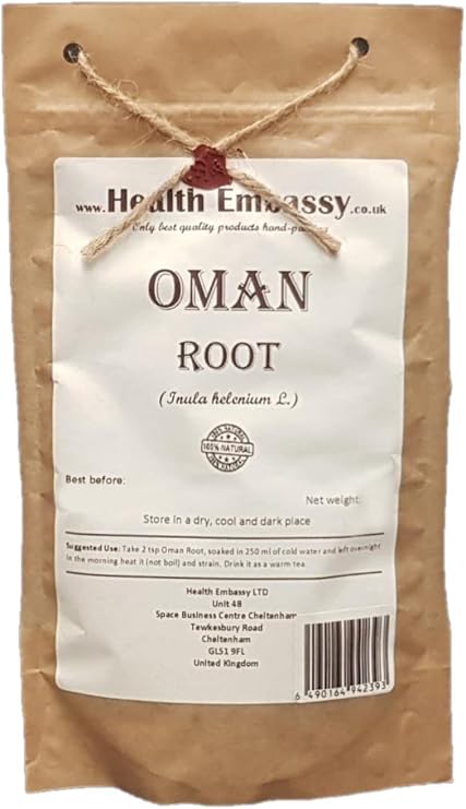 Health Embassy Oman Root (Inula helenium L) Elecampane Root 100g