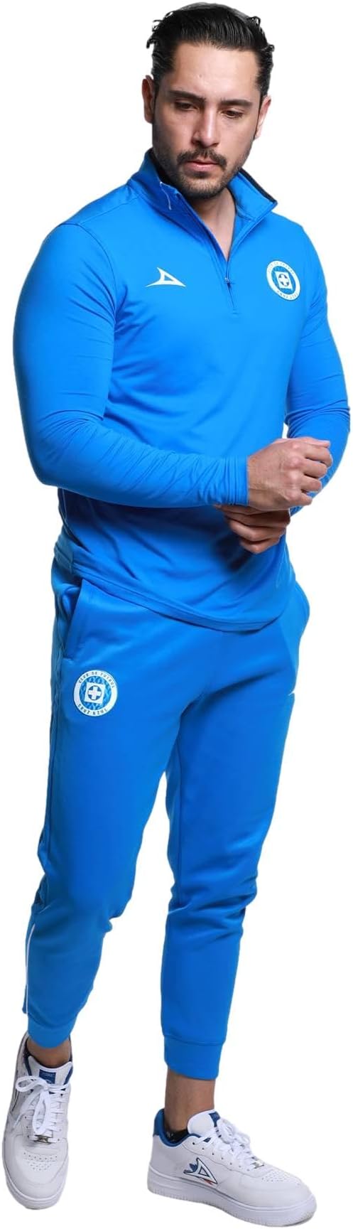 Pirma Cruz Azul Pullover - Official Team Quarter Zip Jacket