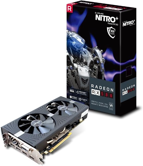 Sapphire Nitro+ Radeon RX 580 8GB GDDR5 Graphics Card