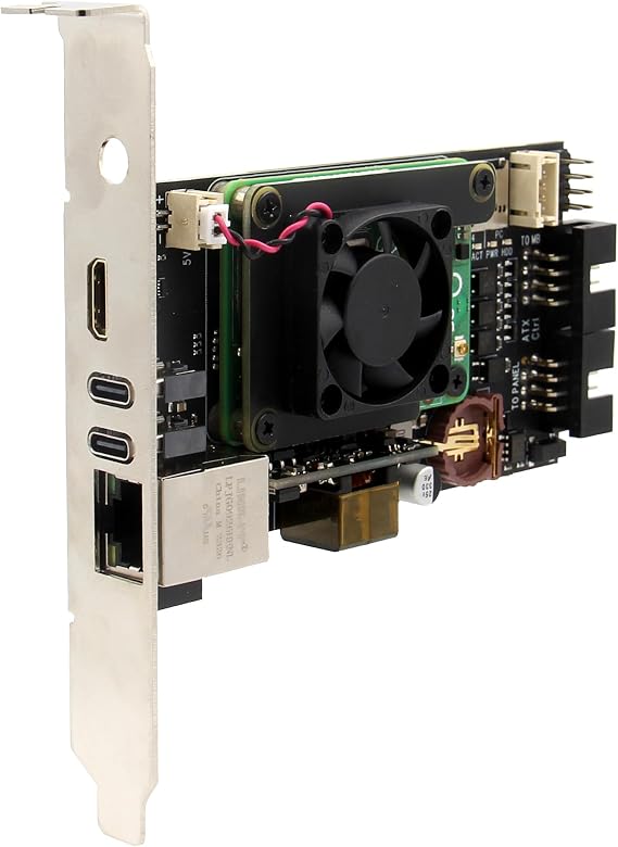 Geekworm X651 Open Source PCIe Version KVM Over IP Kit for Raspberry Pi CM4