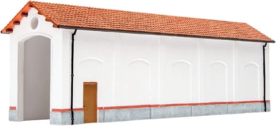 RIVAROSSI HC8061 Small Locomotive Shed Resin Building