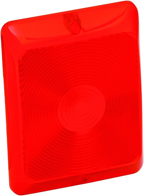 Bargman 34-84-010 86 Series Red Tail Light Replacement Lens