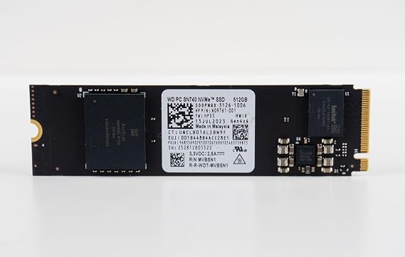 Western Digital 512GB Gaming Gen4 M.2 2280 PCIe NVMe Internal Solid State Drive (SSD) - Stream Deck, Laptop & Desktop Compatible