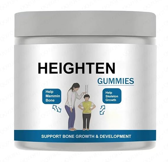 Heightener Gummies - Natural Height Growth for Teens and Adults to Increase Bone Strength and Grow Tall