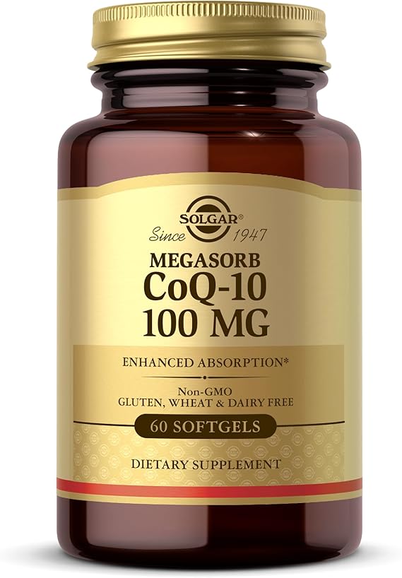 Solgar, Megasorb Coq-10 100 Mg, 60 Softgels