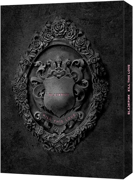YG Entertainment [Official] Select Blackpink 2ND MINI Album [Kill This Love](Black Ver.) CD+The Box for CD+Photobook+The Lyrics Papers+The Folded Poster+Polaroid photocard...