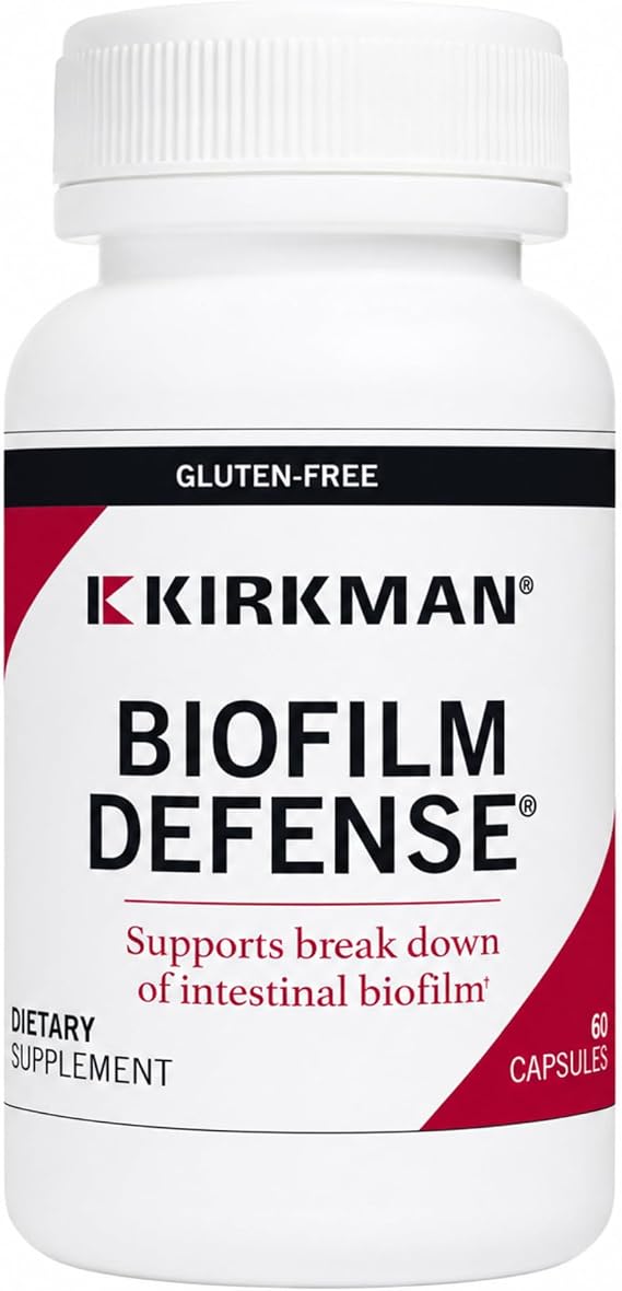 Kirkman Biofilm Defense with Lipase & Glucoamylase, 60 Capsules