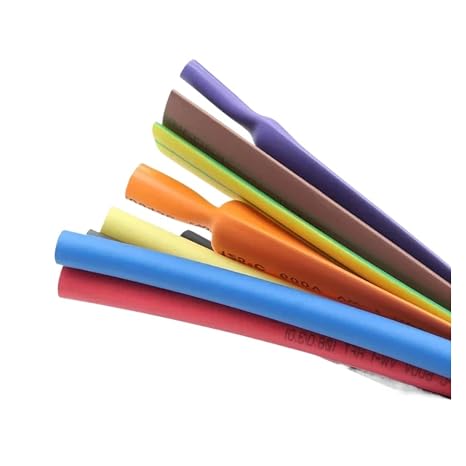 1 Meter Dia 1 2 3 4 5 6 7 8 9 10 12 14 16 20 25 30 40 50 mm Heat Shrink Tube 2:1 Polyolefin Thermal Cable Sleeve Insulated(Black,Diameter 40mm)