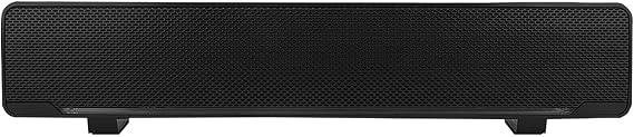 Computer Speakers Dolby Surround Computer Sound for Desktop Player Bass Surround Sound Box Tv Bass to Fit Any 3.5mm Input for Laptops PC Cellphones USB Wired Stereo Soundbar Music