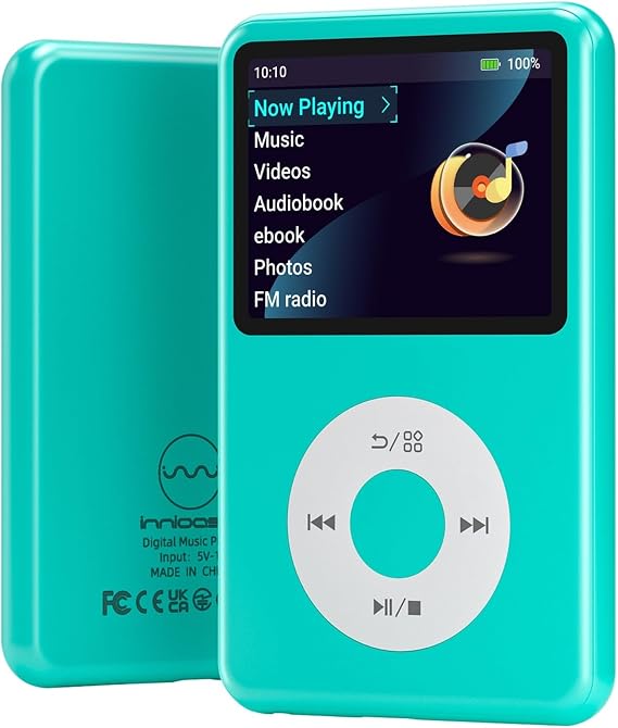Bluetooth Y1 64GBビデオEBOOKグリーン搭載MP3プレーヤー