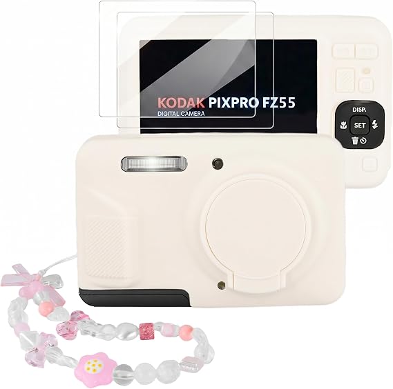 Camera Case for Kodak PIXPRO FZ55 with 2-Pack Screen Protector