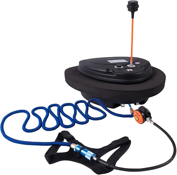Upgraded 5H Scuba Diving Ventilator Tankless Diving System,Portable Rechargeable Scuba Diving Tank, Waterproof Air Compressor, for Tankless Swimming Pool Diving Toys