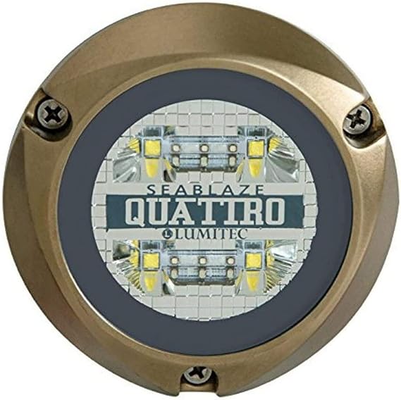 Lumitec Lighting 101511, SeaBlaze Quattro LED Underwater Light