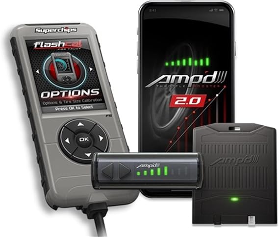 Superchips 3571-A2 Flashcal and Amp'd 2.0 Kit