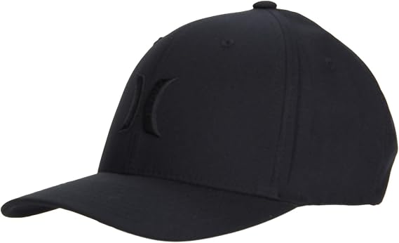 Hurley Men's Caps - One & Only Flexfit Baseball Cap - Fitted Hats for Men (S-XL)