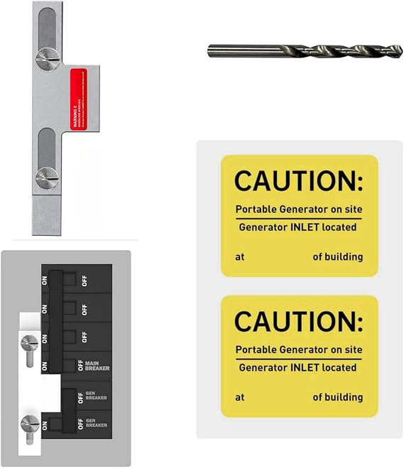 Generator Interlock Kit Compatible with Square D Homeline
