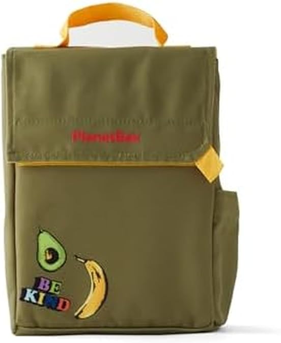PlanetBox Fold Top Lunch Bag for Kids and Adults