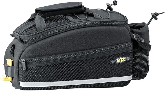Topeak TrunkBag EX-Velcro Black, 6.00 x 8.00 x 12.00 inches
