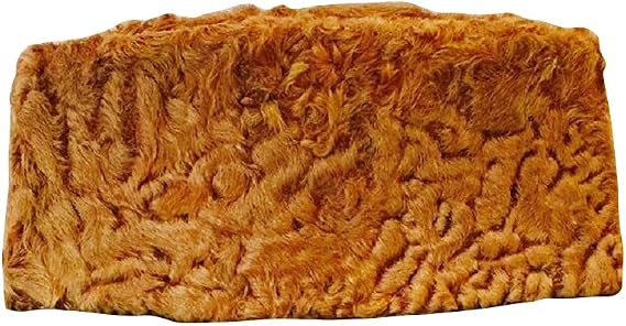 Karakul Jinnah Mütze aus Kufi-Schafwolle russische Lammwollmütze