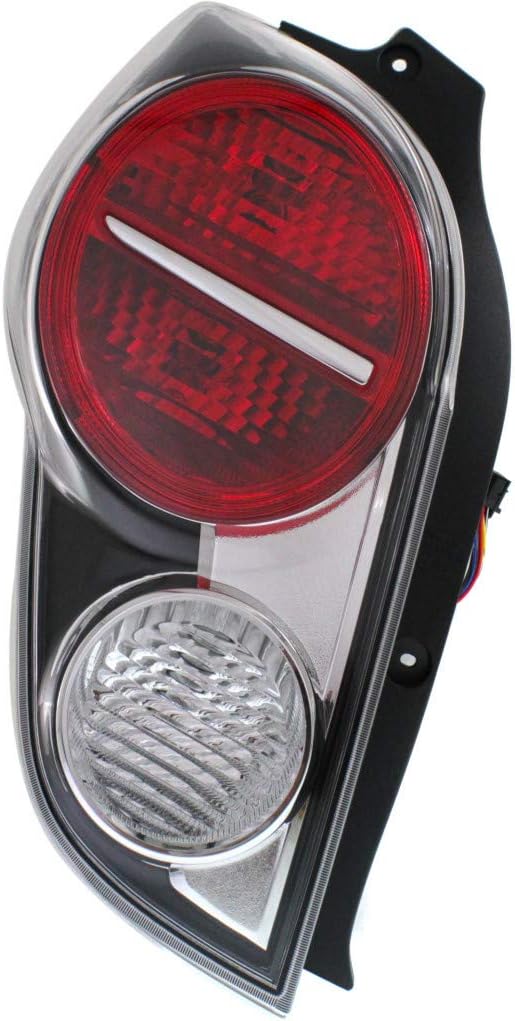 CarLights360: For 2013 2014 2015 Chevy Spark Tail Light Assembly Driver Side w/Bulbs DOT Certified Replacement for GM2800256