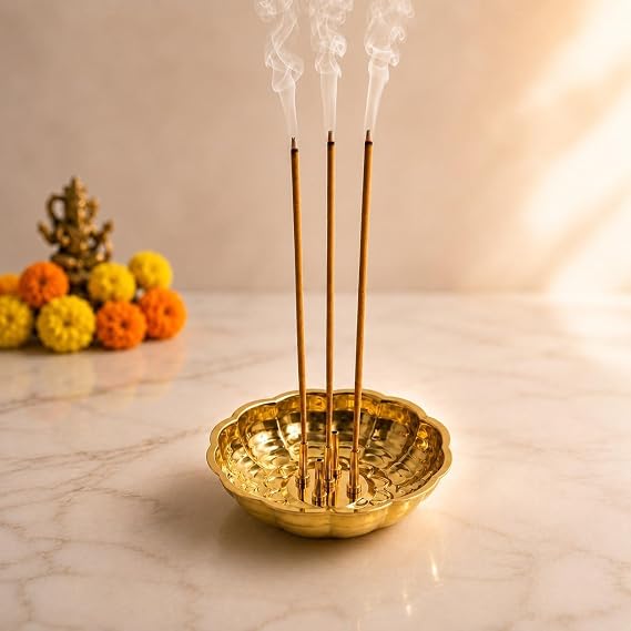 Incense Holders Medium Gold