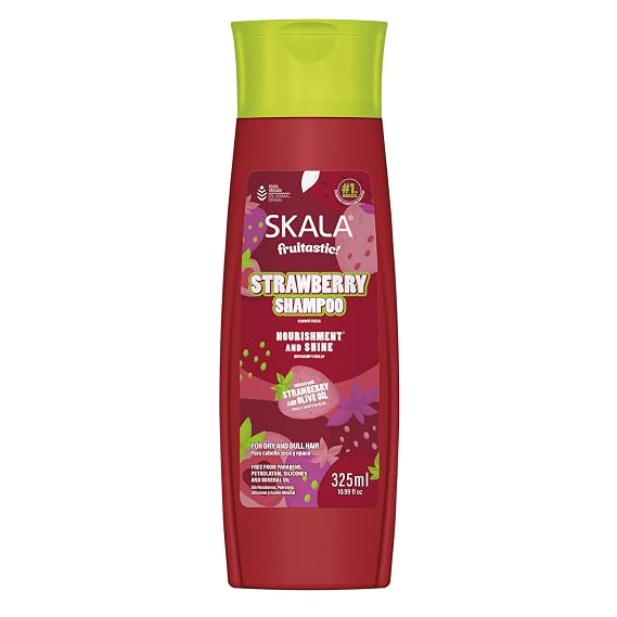 SKALA Fruitastic Strawberry Shampoo for Dry & Dull Hair 10.99 Fl Oz