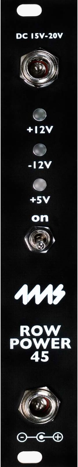 4MS Row Power 45 Power Solution for Eurorack Systems - Black