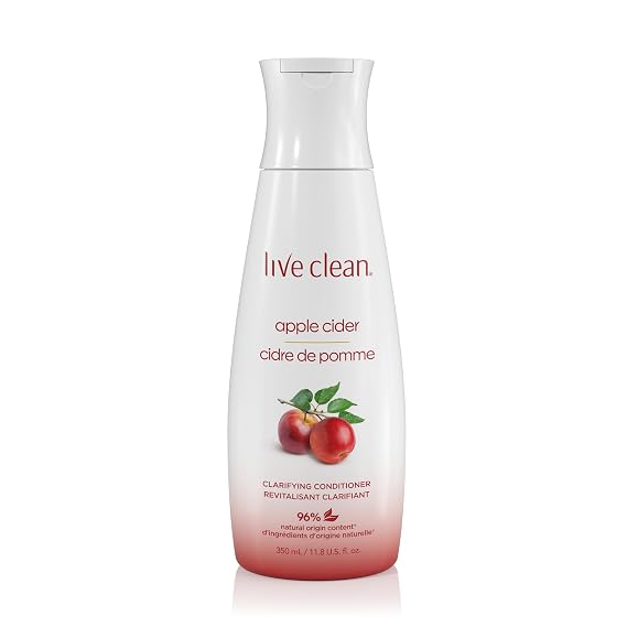 Live Clean Conditioner, Ultra Light Apple Cider, 12 Oz
