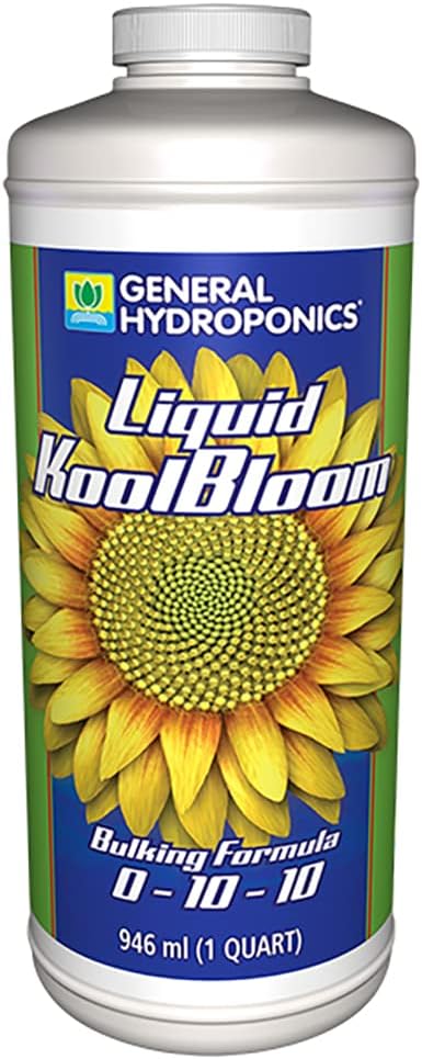 General Hydroponics Liquid KoolBloom 0-10-10 - Concentrated Nutrient Additive, 1 qt