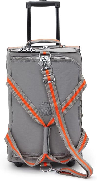 Kipling Teagan US Small Wheeled Duffle, Carry On, Inviting Grey, One Size