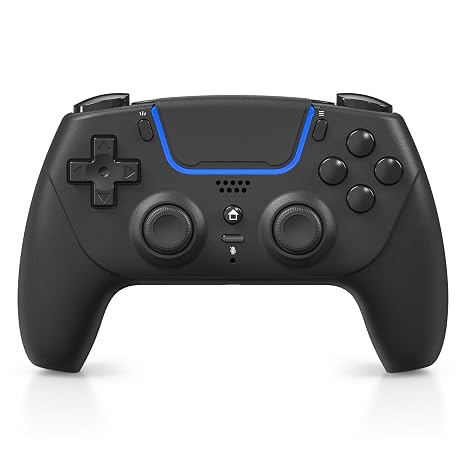 Choopp Wireless Controller Compatible with PS5/Pro/Slim/PC (black)