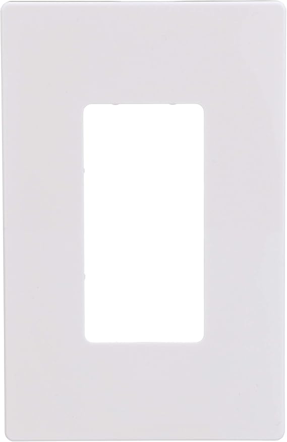 Eaton EWFTRCR15-W-BX-L Wi-Fi Smart Receptacle Works with Hey Google and Alexa with Screwless Decorator Wallplate, White