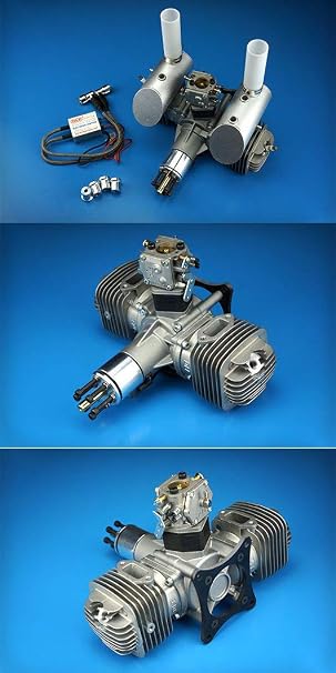 DLE Gasoline Engine DLE120 Rear Exhaust 120CC for RC Airplane