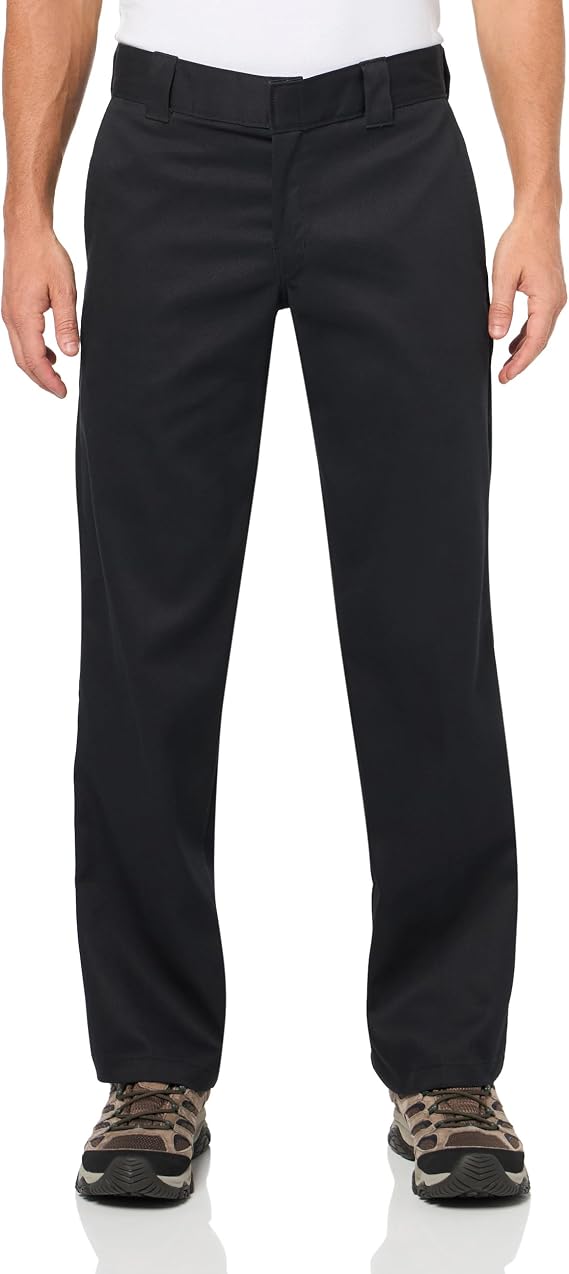 Dickies 873 Slim Fit Work Pants, Black, 30 34